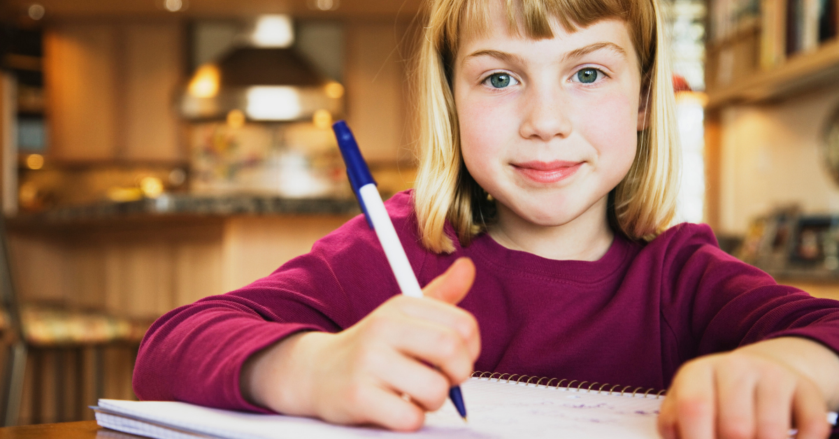 6 Tips for Encouraging the Writer in Your Child - 2019 1220X628