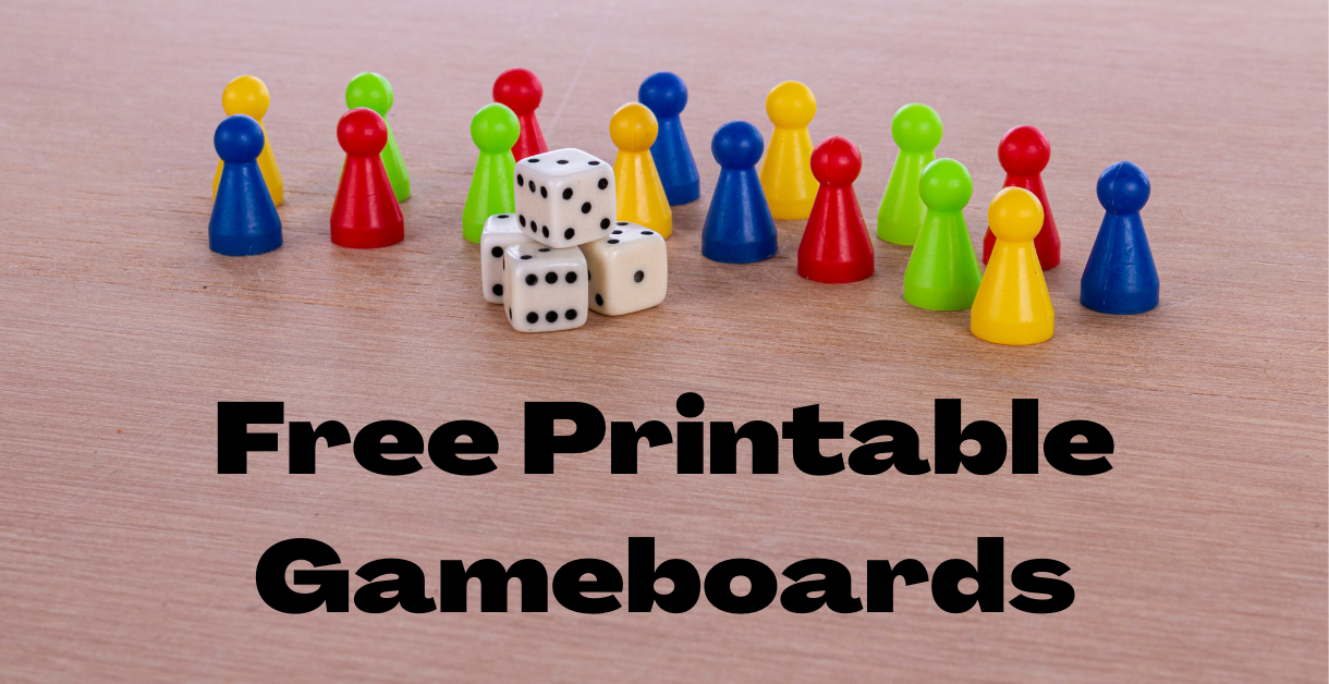 Fun and Free Printable Board Games - Itsy Bitsy Fun